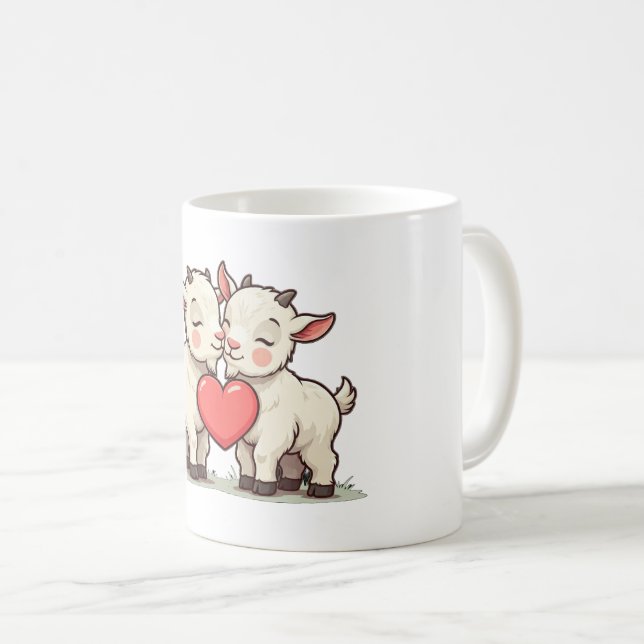Niedliche Liebe Kaffeetasse (VorderseiteRechts)