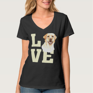 Niedliche Liebe Labrador Retriever Illustrati T-Shirt