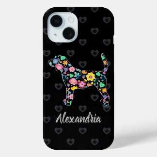 Niedliche Liebe Mein Beagle Blumendesign Case-Mate iPhone Hülle