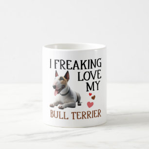 Niedliche Liebe mein Bull Terrier Dog Kaffeetasse