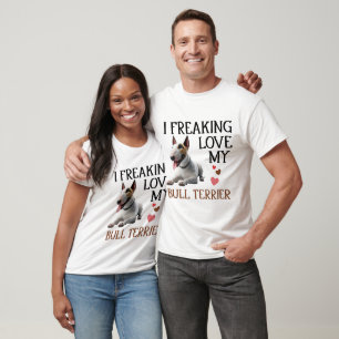 Niedliche Liebe mein Bull Terrier Dog T-Shirt