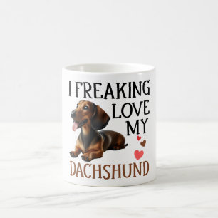 Niedliche Liebe Mein Dackel Hund Kaffeetasse