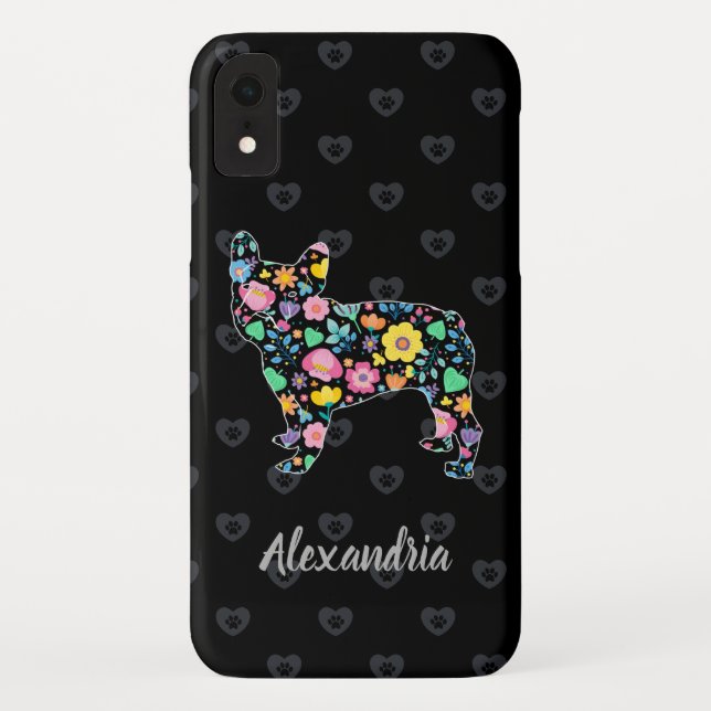 Niedliche Liebe mein französische Case-Mate iPhone Hülle (Rückseite)