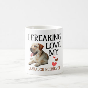 Niedliche Liebe mein Labrador Retriever Hund Kaffeetasse