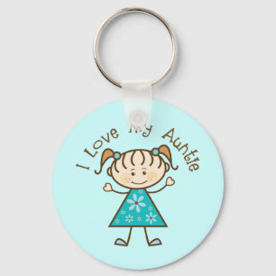 Niedliche Liebe mein Tantentengeschenk Schlüsselanhänger