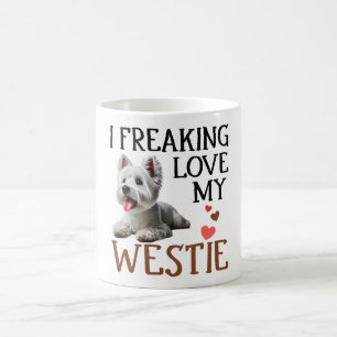 Niedliche Liebe Mein Westie Hund Kaffeetasse