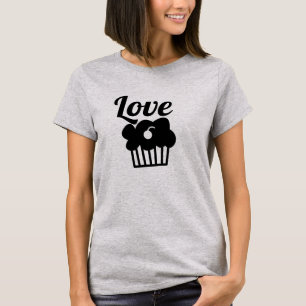 Niedliche Liebe Muffin Shirt Hot Bod Girlfriend Sh