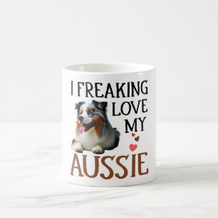 Niedliche Liebe My Aussie Dog Kaffeetasse