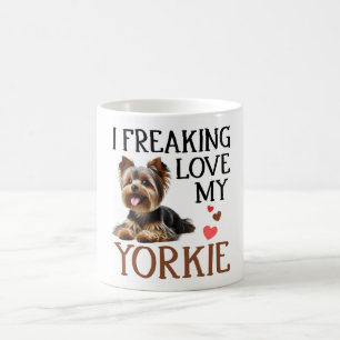 Niedliche Liebe My Yorkie Dog Kaffeetasse