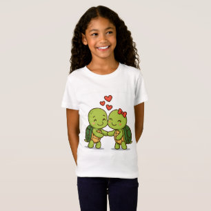 Niedliche Liebe Schildkröten   Adortable Cartoon C T-Shirt
