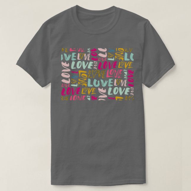 niedliche Liebe T-Shirt (Design vorne)