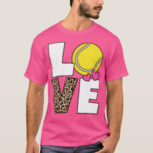 Niedliche Liebe Tennis T-Shirt