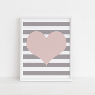 Niedliche Liebe Unterschreiben Poster