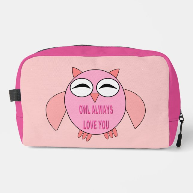 Niedliche Liebe Waschbeutel (Vorderseite)