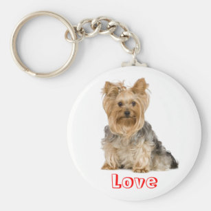 Yorkshire Terrier Schlusselanhanger Zazzle At