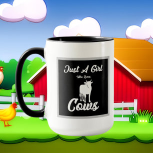 Niedliche Lieben, die nur Mädchen sind, fügen Mono Tasse