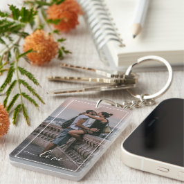 Niedliche LiebhaberInText für einfache Liebe Schlüsselanhänger