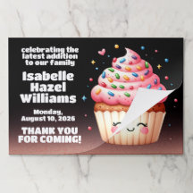 Niedliche L'il Cupcake Sprinkles Baby Dusche Willk