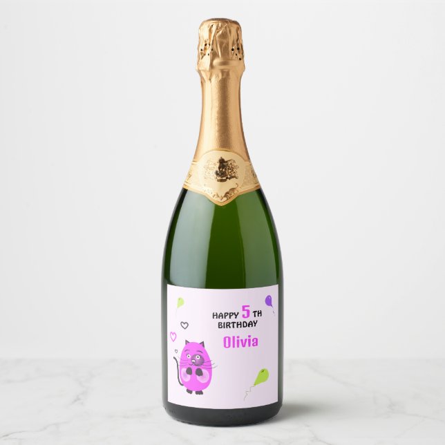 Niedliche Lilatkatze (Vorderseite)