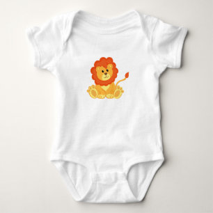 Niedliche Lion Baby Bekleidung Strampler