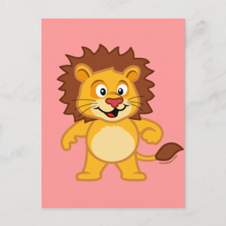 Niedliche Lion Postkarte