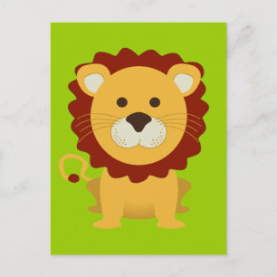 Niedliche Lion Postkarte