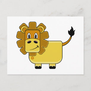 Niedliche Lion Postkarte