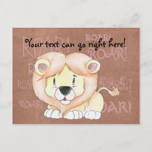 Niedliche Lion Postkarte