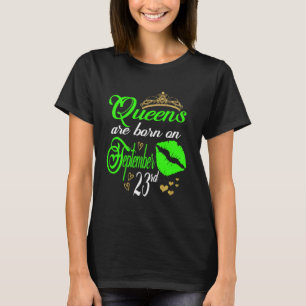 Niedliche Lip Print Queens sind am 23. September G T-Shirt