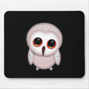 Niedliche Little Owl Illustration Mousepad