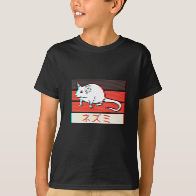 Niedliche Little-Ratte T-Shirt (Vorderseite)