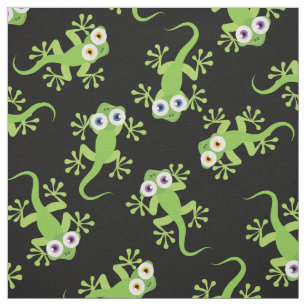 Niedliche Lizens Kids Gecko Cartoon Stoff