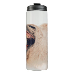 NIEDLICHE LLAMA ALPACA LAGHING THERMOSBECHER
