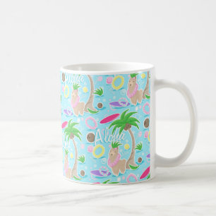 Niedliche Llama-Tasse Kaffeetasse
