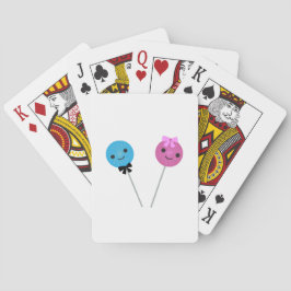 Niedliche Lollipops Spielkarten