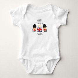 Niedliche London Guards Baby Boy Name England Baby Strampler