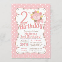 Niedliche LöwenJungle Safari Girls Einladung zum G