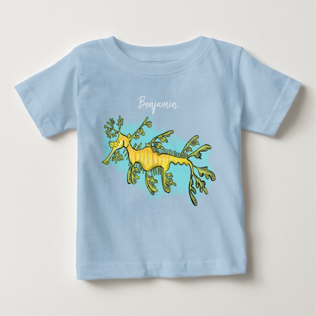 Niedliche, lustige Cartoon-Illustration eines Seed Baby T-shirt (Vorderseite)