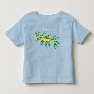 Niedliche, lustige Cartoon-Illustration eines Seed Kleinkind T-shirt