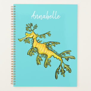 Niedliche, lustige Cartoon-Illustration eines Seed Planer