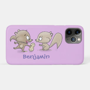 Niedliche lustige Eichhörnchen-Cartoon-Illustratio Case-Mate iPhone Hülle