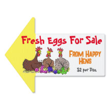 Niedliche lustige Hühner Cartoon Eier zum Verkauf