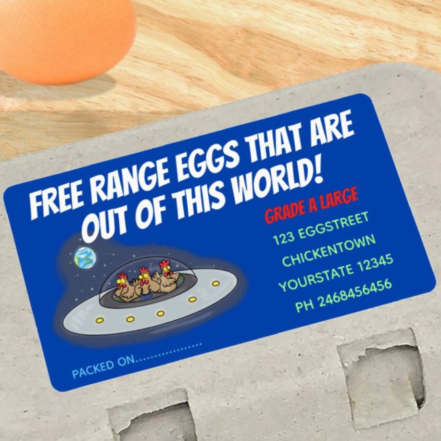 Niedliche lustige Hühner im Cartoon Eierkarton (Von Creator hochgeladen)