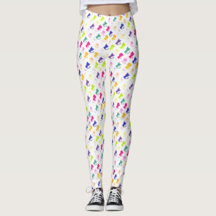 Niedliche, lustige Katzen-Muster Leggings