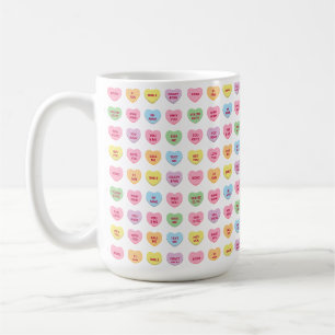 Niedliche, lustige, mädchenhafte Konversation Kaffeetasse
