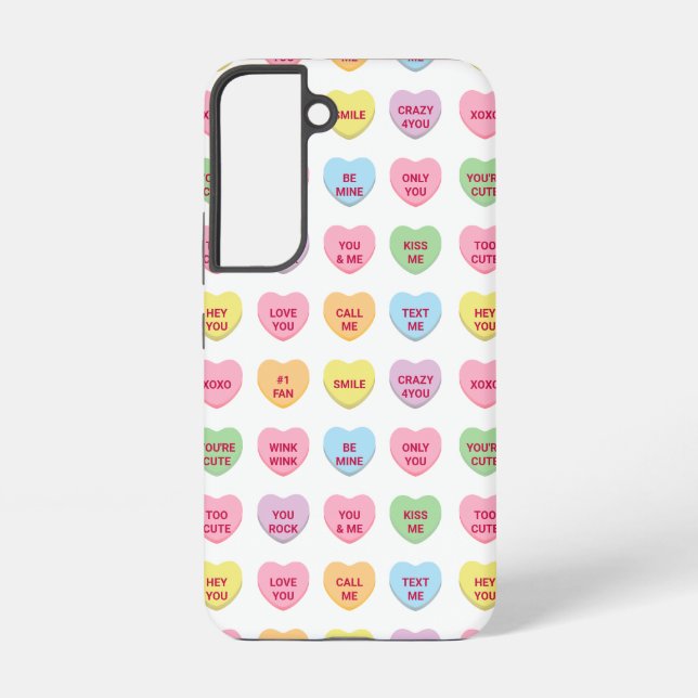 Niedliche, lustige, persönliche Konversationsmuste Samsung Galaxy Hülle (Rückseite)