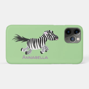 Niedliche lustige Zebra-Cartoon-Illustration Case-Mate iPhone Hülle