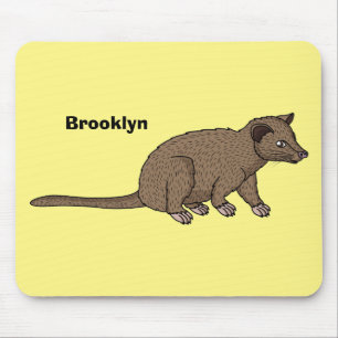 Niedliche Luwak Civet Cartoon Abbildung Mousepad