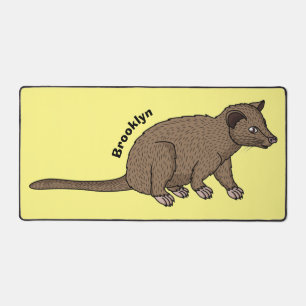 Niedliche Luwak Civet Cartoon Abbildung Schreibtischunterlage