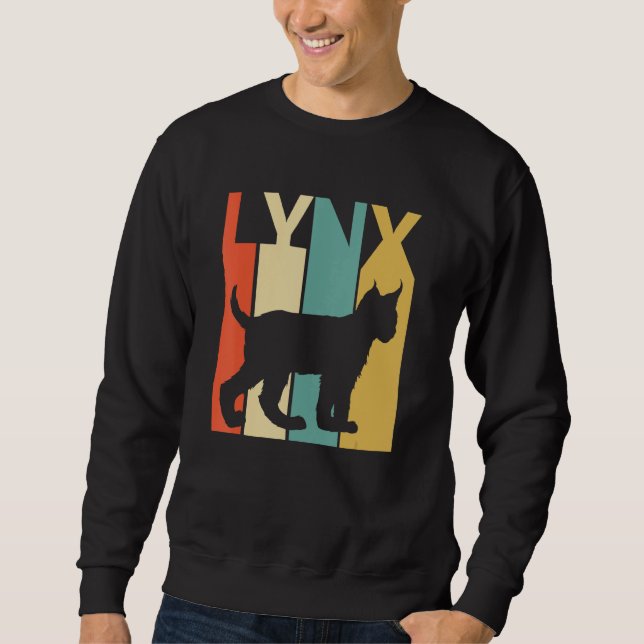 Niedliche Lynchkatze Sweatshirt (Vorderseite)